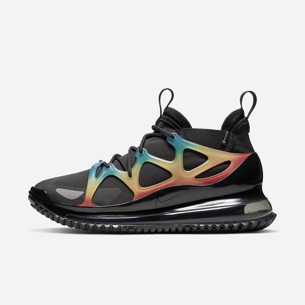 Sneakers Nike Air Max 720 Horizon Noir 1678-094 Off Noir/Laser Orange/Teal Nebula/Cosmic Clay Homme | GKU-22978048